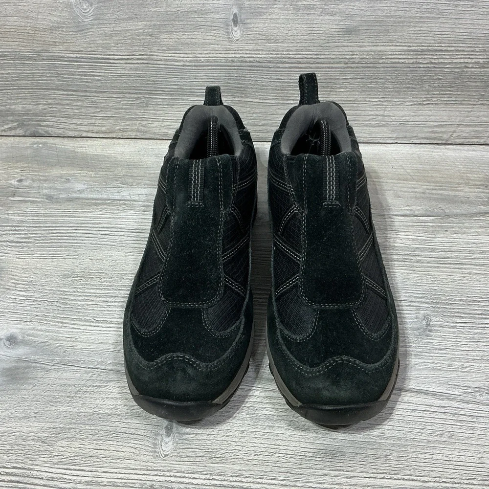 L.L. Bean TEK 2.5 Trail-Hiking-Camping Mocs Mens US 9.5 M Black Suede Waterproof